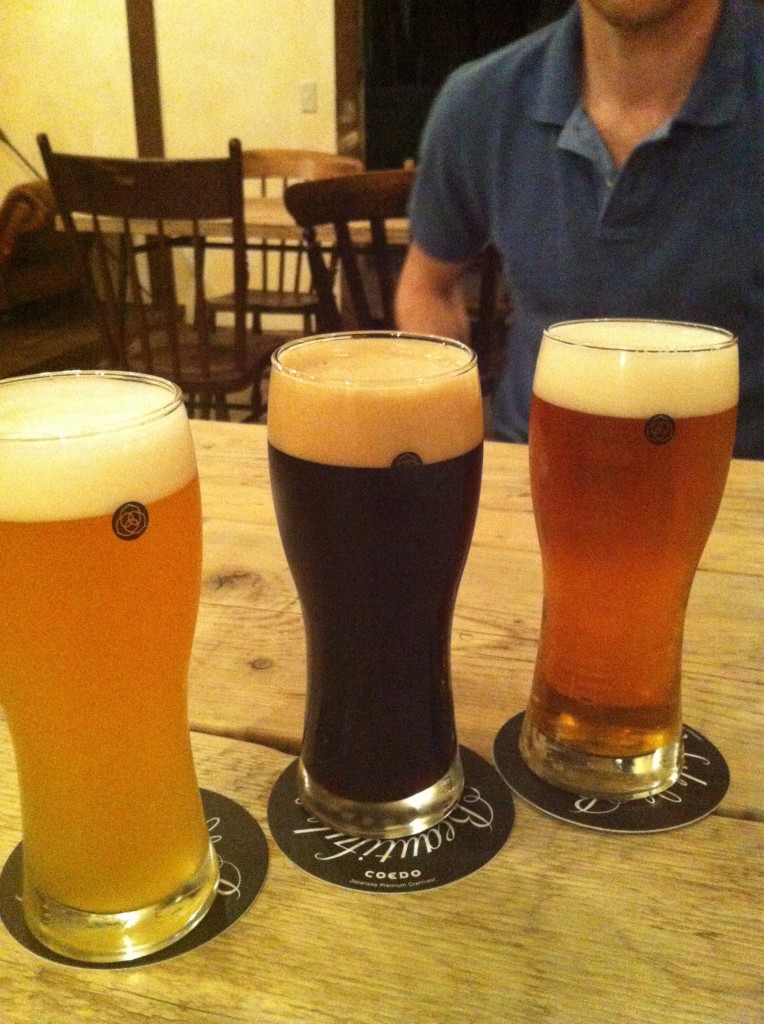 Coedo draft beer at Cafe Soul Tree